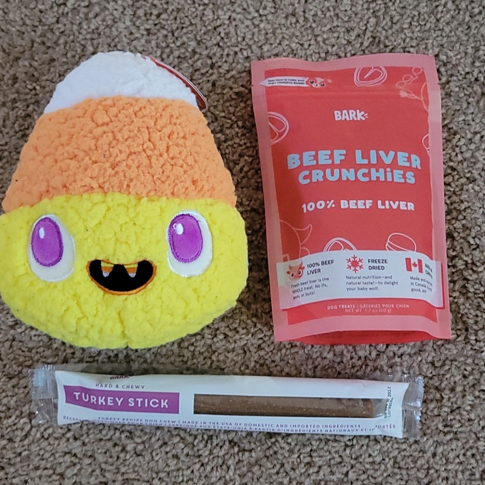Barkbox halloween treats